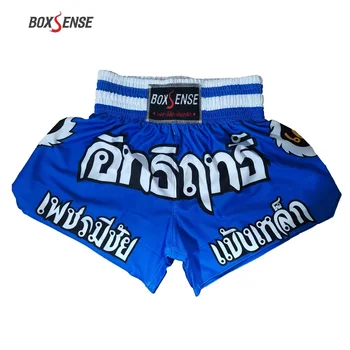 2023 Muay Thai Šortai Spaudinių MMA Bokso, Kikbokso Kelnės Vyrams Kovoti Grumiasi Sportinę Bokso Trumpas Kelnes Didmeninės