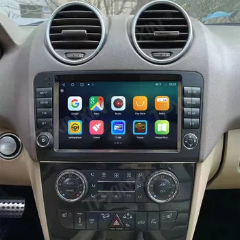 Android12 Mercedes-benz ML, GL 9 Colių Automobilinis Radijo, GPS Navigacija, Multimedia Player Stereo HeadUnit Priedai Carplay DSP DVD